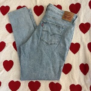 Levi's Blue Denim Skinny Jeans